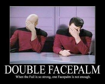 Double facepalm od Double Diamond